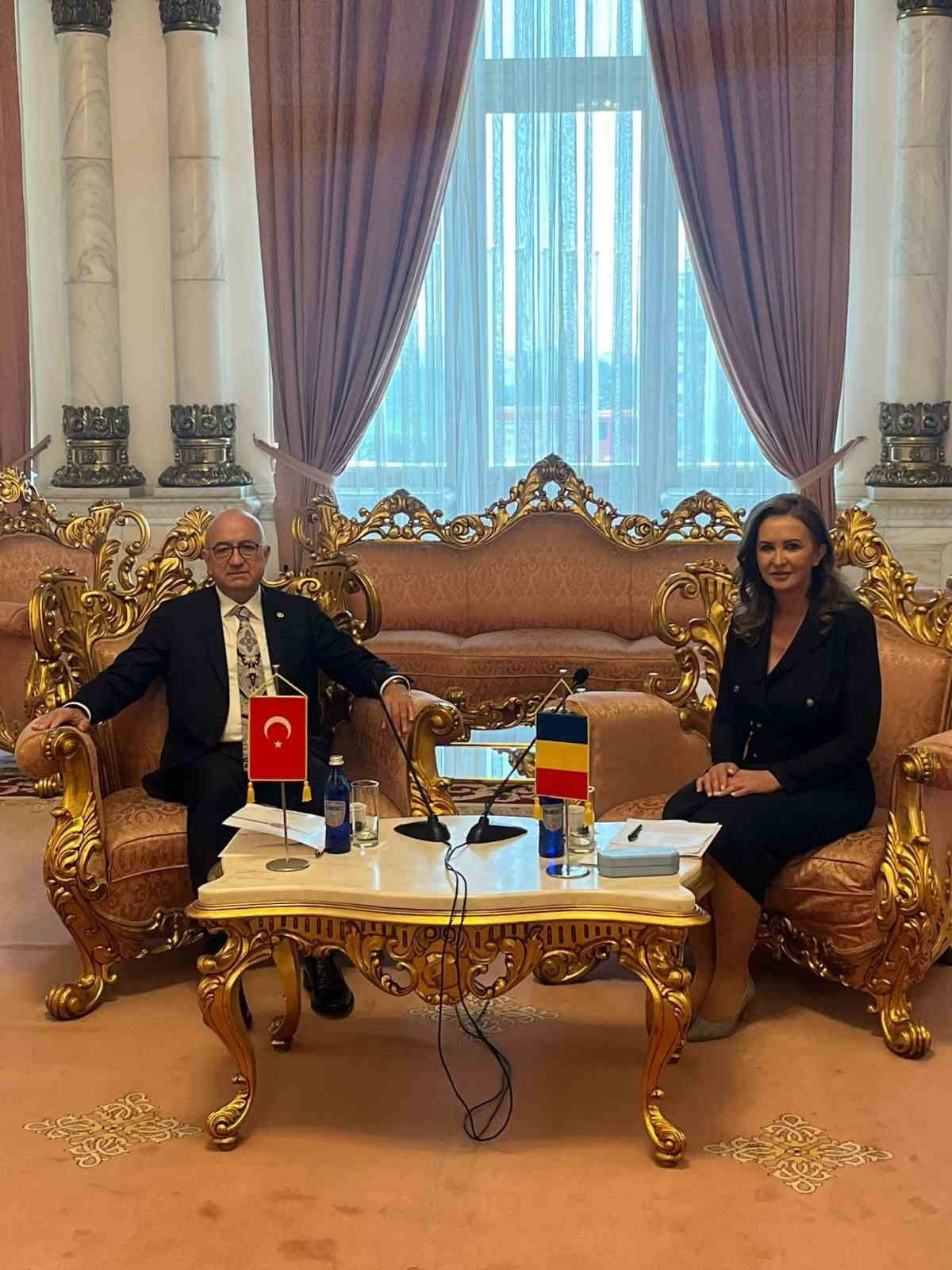 TÜRKİYE-ROMANYA PARLAMENTOLAR ARASI DOSTLUK GRUBU BAŞKANI VE AK PARTİ ÇANAKKALE MİLLETVEKİLİ AYHAN...