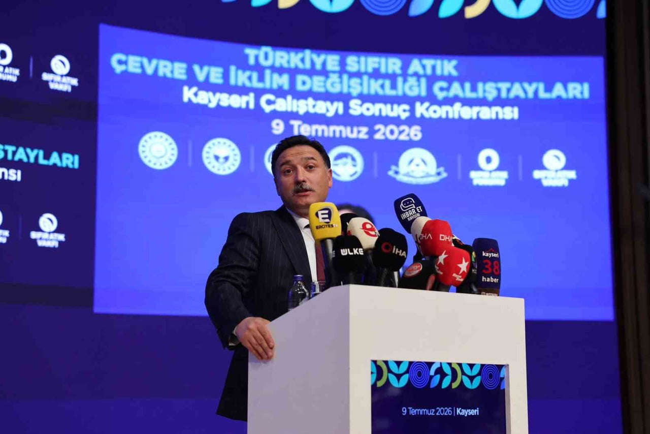 TÜRKİYE SIFIR ATIK ÇEVRE VE İKLİM DEĞİŞİKLİĞİ ÇALIŞTAYLARI KAYSERİ ÇALIŞTAYI SONUÇ KONFERANSI'NDA...