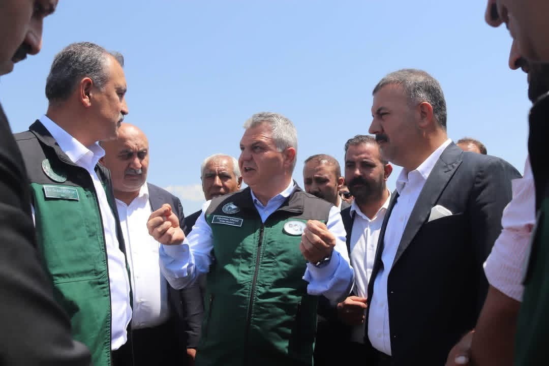 TUTAK BELEDİYE BAŞKANI FEVZİ SAYAN’IN GİRİŞİMLERİYLE İLÇEYE KAZANDIRILAN 300 TON KAPASİTELİ İÇME...