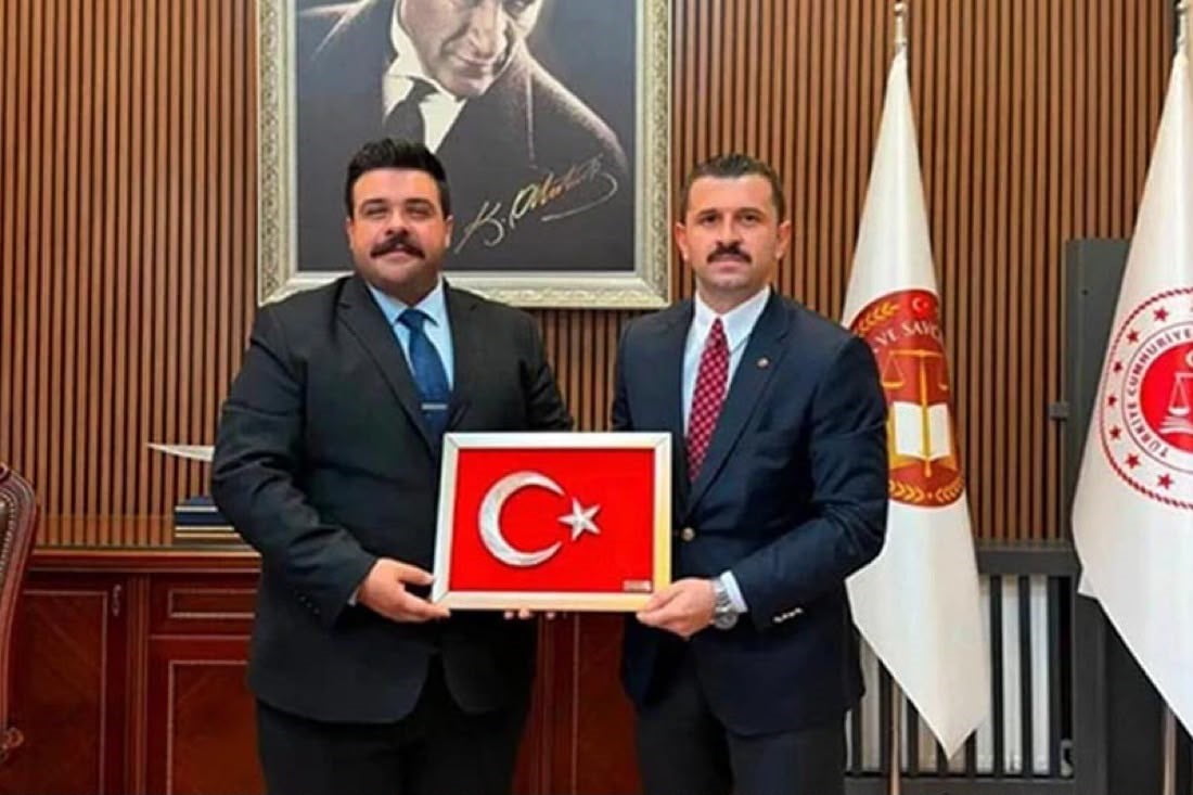 TUTAK KAYMAKAMI COŞKUN VE SAVCI EŞİNDEN BAŞSAVCI BİLGE’YE HAYIRLI OLSUN ZİYARETİ