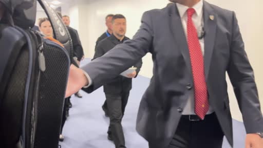 Ukrayna Cumhurbaşkanı Volodimir Zelenskiy, Ankara’da düzenlenen 36. NATO Devlet ve Hükümet...