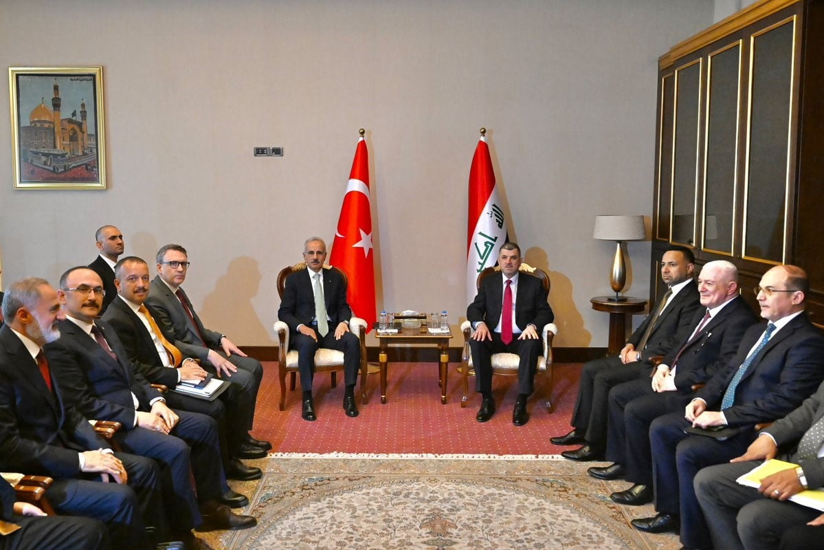 ULAŞTIRMA VE ALTYAPI BAKANI ABDULKADİR URALOĞLU, BAĞDAT'TA IRAK ULAŞTIRMA BAKANI VEHB SELMAN...