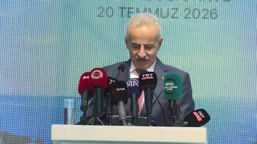 Ulaştırma ve Altyapı Bakanı Abdulkadir Uraloğlu, Doğu Akdeniz Gemi Trafik Hizmetleri sisteminin...