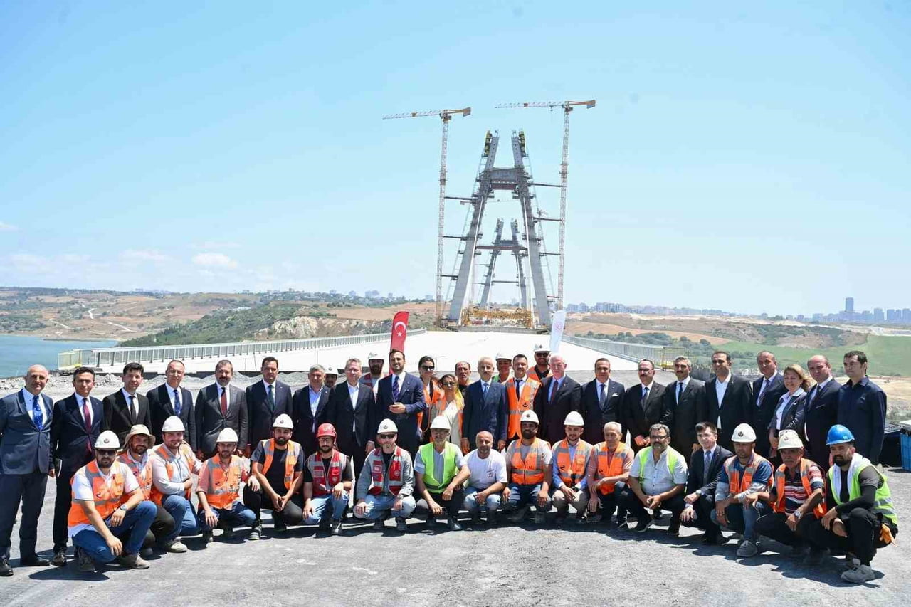 ULAŞTIRMA VE ALTYAPI BAKANI ABDULKADİR URALOĞLU KUZEY MARMARA OTOYOLU BAŞAKŞEHİR-NAKKAŞ...