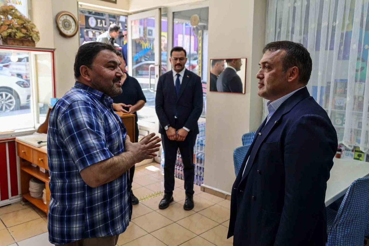 VALİ SÖZER, ÇARŞI ESNAFINI ZİYARET ETTİ