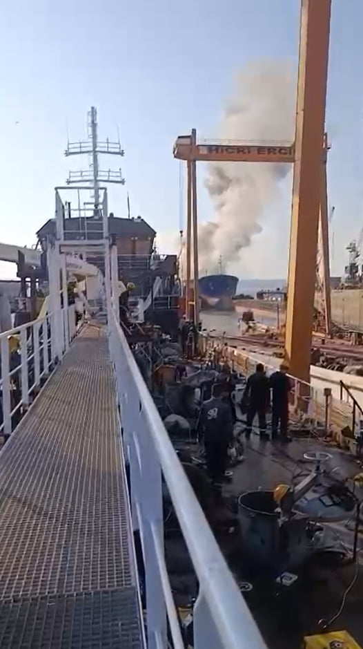 YALOVA'NIN ALTINOVA İLÇESİNDEKİ TERSANELER BÖLGESİ'NDE BULUNAN HİCRİ ERCİLİ TERSANESİ'NDE BAKIM...
