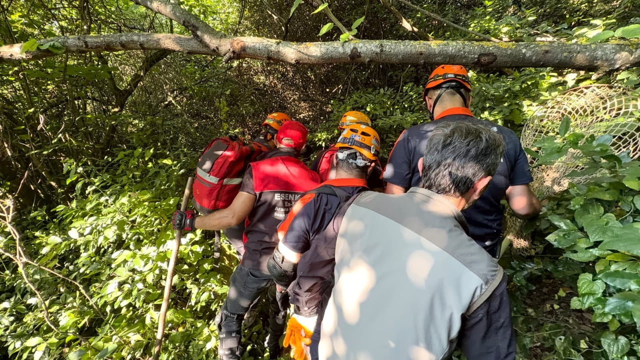 YALOVA'NIN ÇINARCIK İLÇESİNE BAĞLI ESENKÖY BELDESİNDE YAKLAŞIK 3 GÜNDÜR ESKİ BİR SU KUYUSUNDA...