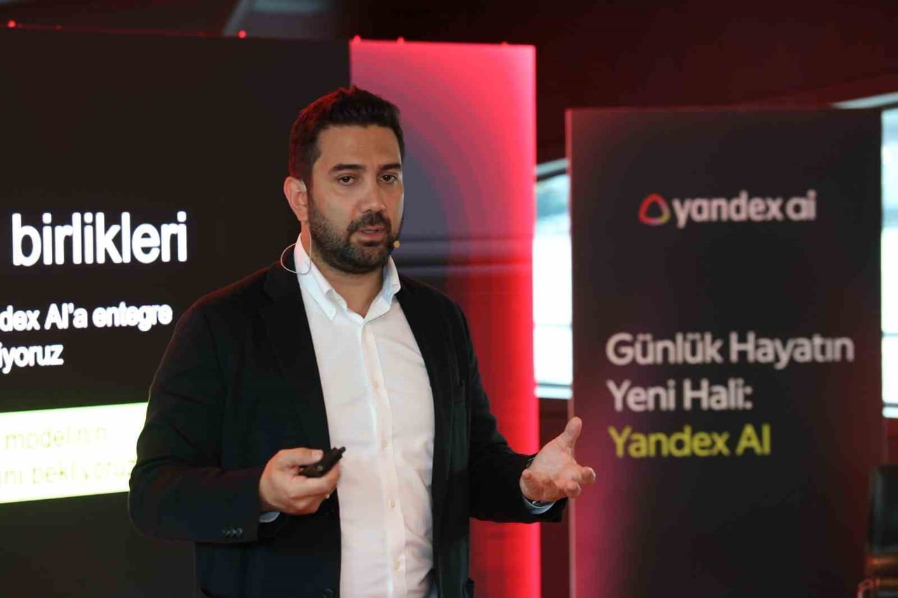 YANDEX ARAMA VE YAPAY ZEKÂ GENEL MÜDÜRÜ SEDAT ÖZTÜRK AÇIKLAMALARDA BULUNDU