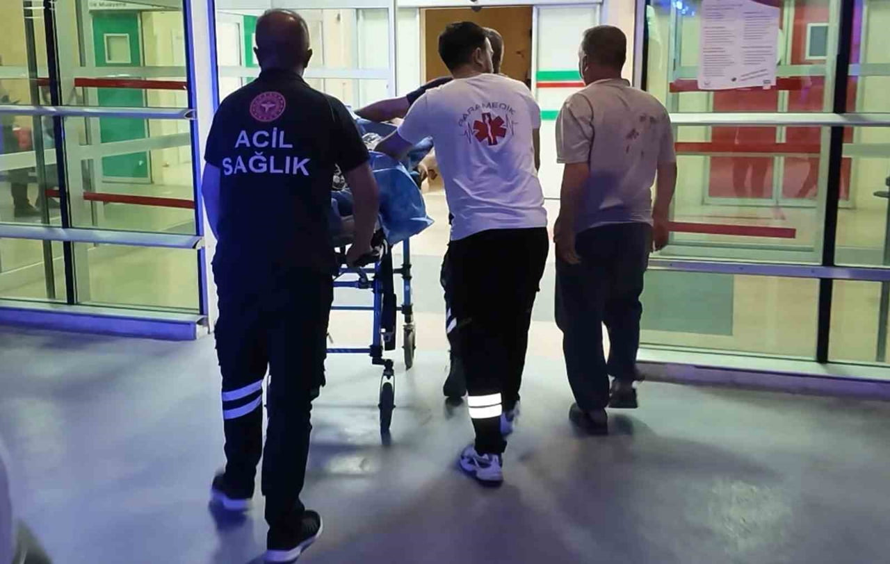 YARALANAN KİŞİ YÜKSEK İHTİSAS HASTANESİNDE TEDAVİ ALTINA ALINDI
