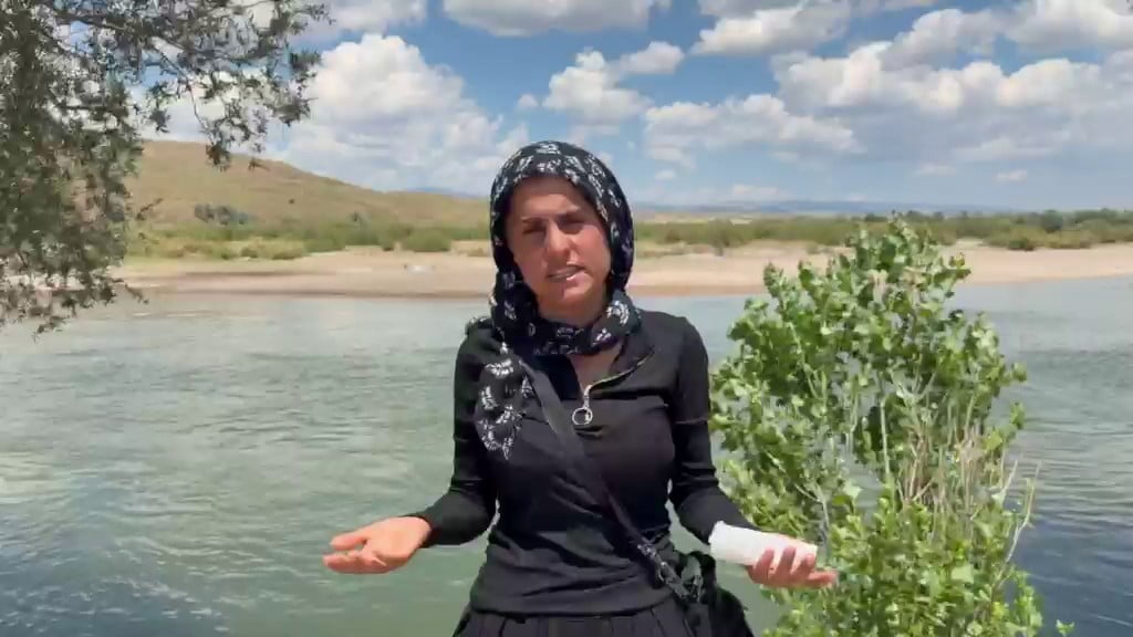 YAŞANAN OLAYDA KIZILIRMAK’TAN SAĞ ÇIKARTILAN GÜLİSTAN ŞAHİN YAŞADIKLARINI ANLATTI.