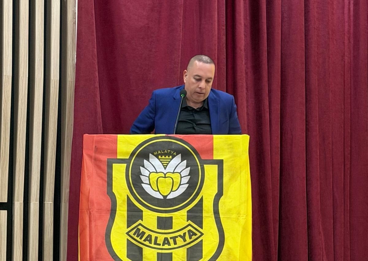YENİ MALATYASPOR KULÜP BAŞKANI ABDULLAH AKSOĞAN