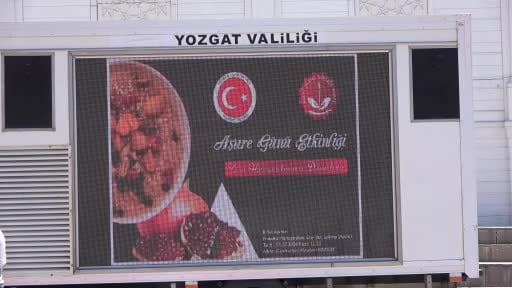Yozgat’ta düzenlenen Aşure Günü programı yoğun ilgi gördü
