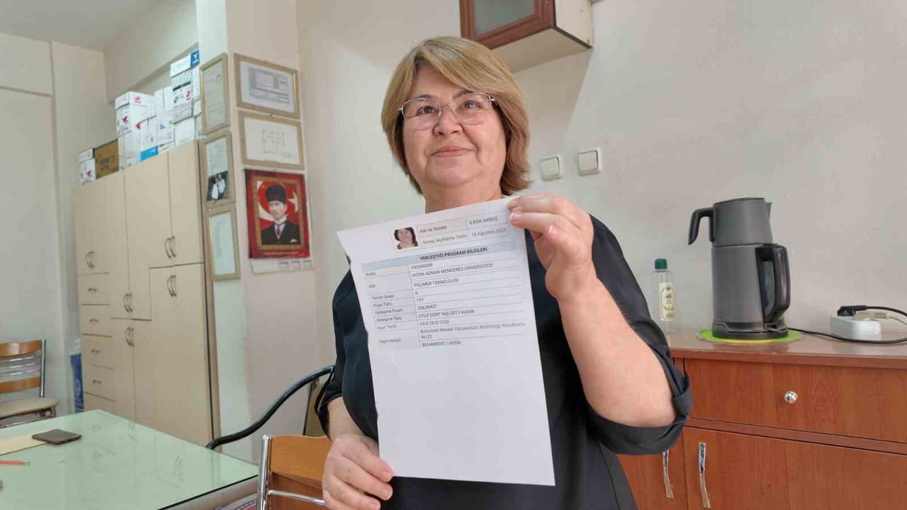 66 YAŞINDA ÜNİVERSİTEYİ KAZANARAK BÜYÜK SEVİNÇ YAŞAYAN İLKER AKBAŞ