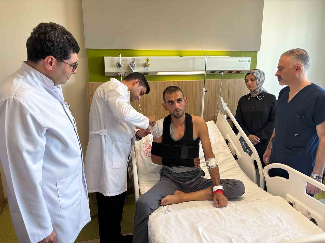 ABDULLAH KOÇAR'IN SAĞLIK DURUMUNUN İYİ OLDUĞU BELİRTİLDİ