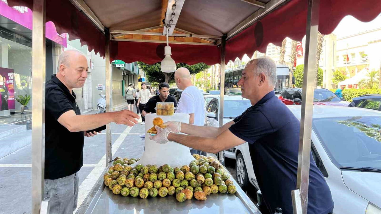 ADANA'DA HAVA SICAKLIKLARININ YÜKSELMESİYLE BİRLİKTE YAZ MEVSİMİNİN VAZGEÇİLMEZ LEZZETLERİNDEN...
