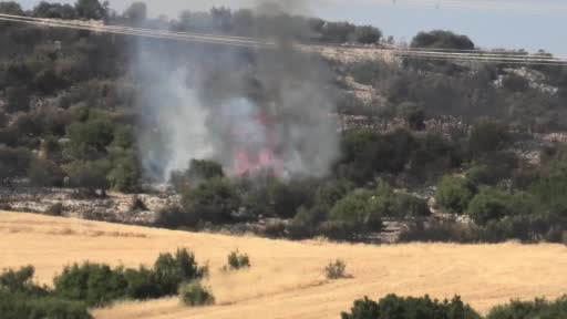 Adıyaman'da orman yangını: Havadan ve karadan müdahale edildi