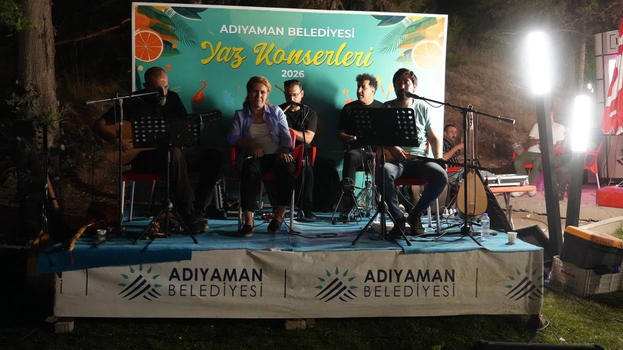 ADIYAMAN BELEDİYESİ TARAFINDAN DÜZENLENEN YAZ KONSERLERİ KAPSAMINDA "TÜRKÜ GECESİ" ETKİNLİĞİ...