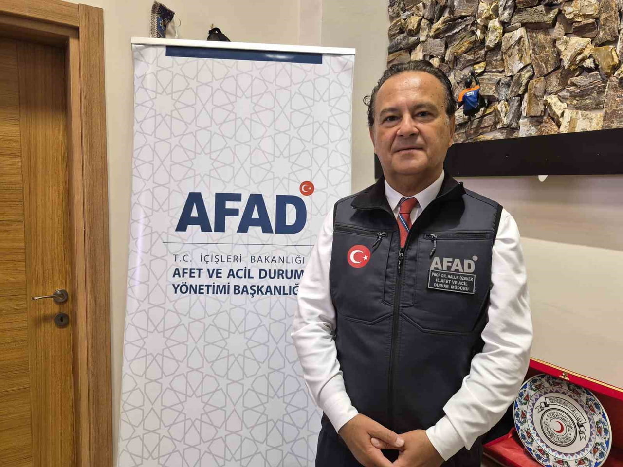 AFAD İL MÜDÜRÜ PROF. DR. HALUK ÖZENER
