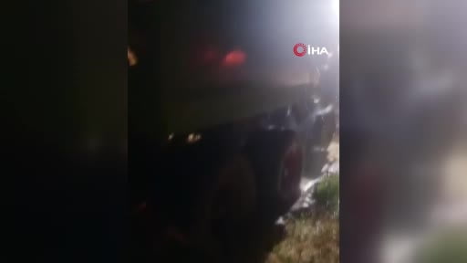 Afyonkarahisar’da balya makinasından çıkan kıvılcım yangına dönüştü