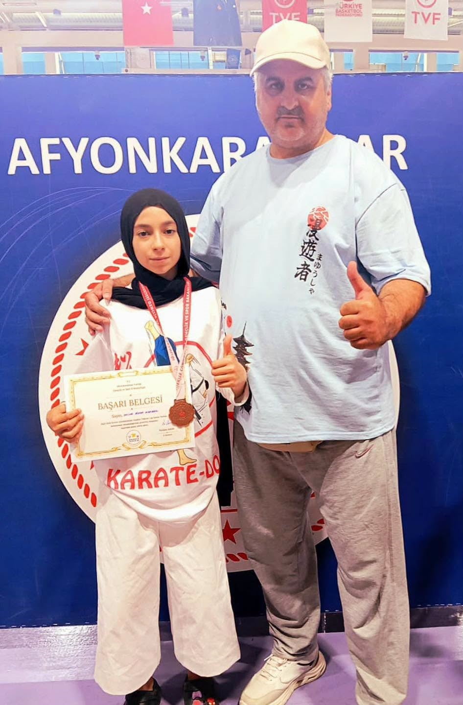AFYONKARAHİSAR’DA DÜZENLENEN ANADOLU YILDIZLAR LİGİ (ANALİG) KARATE TÜRKİYE ŞAMPİYONASI’NDA...