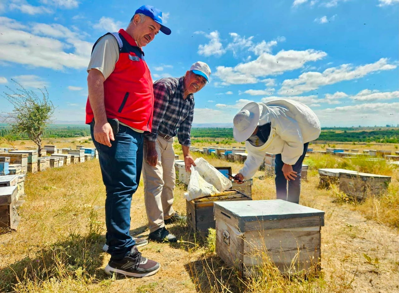 AFYONKARAHİSAR İL TARIM VE ORMAN MÜDÜRLÜĞÜ TARAFINDAN, ARILI KOVAN DESTEĞİ ÇERÇEVESİNDE İL...