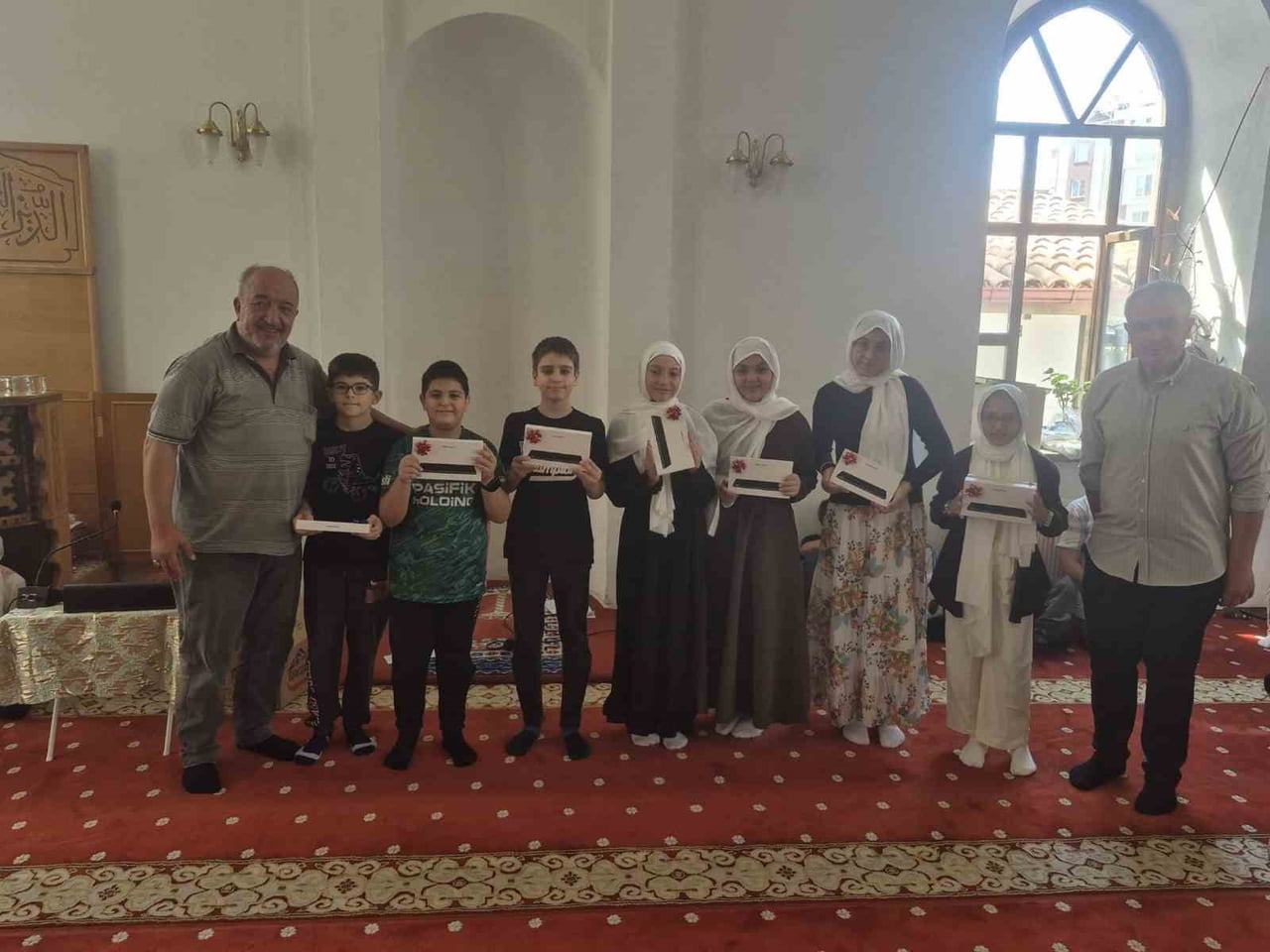 AFYONKARAHİSAR’IN SANDIKLI İLÇESİNDE Kİ ŞALOĞLU CAMİİNDE DÜZENLENEN YAZ DÖNEMİ KUR’AN-I KERİM...