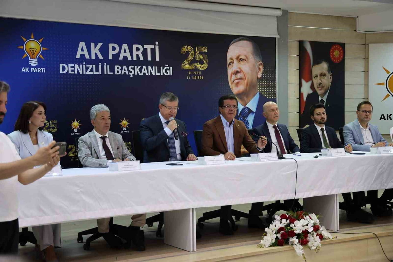 AK PARTİ DENİZLİ İL TEŞKİLATI, PARTİNİN 25. KURULUŞ YIL DÖNÜMÜ DOLAYISIYLA "MİLLETİMİZLE ÇEYREK...