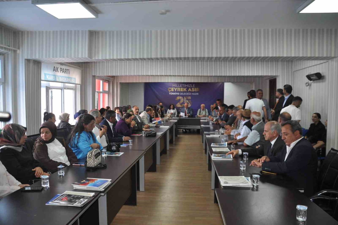 AK PARTİ KARS İL BAŞKANI MUAMMER SANCAR: “25 YILDIR MİLLETİMİZİN EMANETİNİ...