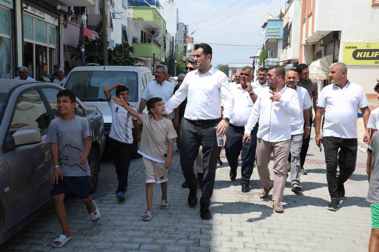 AKDENİZ KAYMAKAMI VE BELEDİYE BAŞKAN VEKİLİ MURAT BEŞİKCİ, MAHALLE VE ESNAF ZİYARETLERİ KAPSAMINDA...