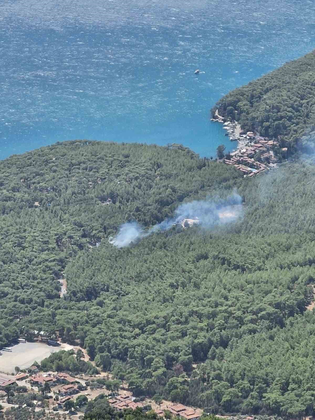 AKYAKA’DA KORKUTAN YANGIN HIZLI MÜDAHALEYLE SÖNDÜRÜLDÜ