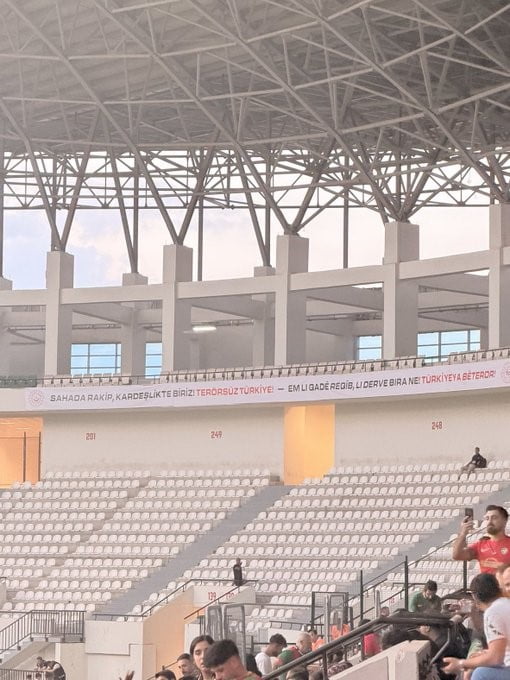 AMED SPORTİF FAALİYETLER-ERZURUMSPOR KARŞILAŞMASINDA STADYUMA AİLE VE SOSYAL HİZMETLER BAKANLIĞI...