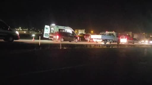Ankara’da 3 aracın karıştığı zincirleme kazada 4 kişi yaralandı