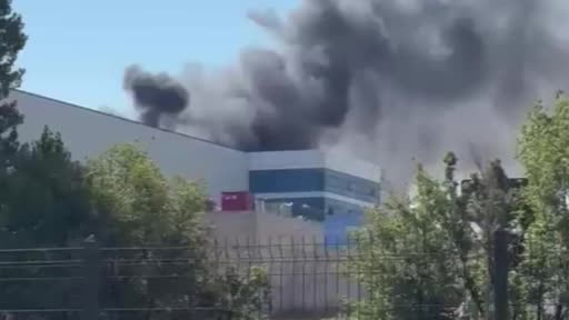 Ankara’da depo yangını