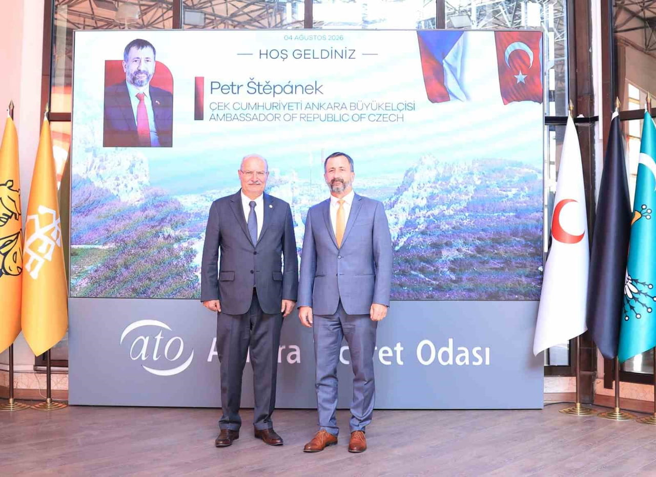 ANKARA TİCARET ODASI (ATO) BAŞKANI GÜRSEL BARAN, ÇEK CUMHURİYETİ İLE TÜRKİYE ARASINDAKİ EKONOMİK...