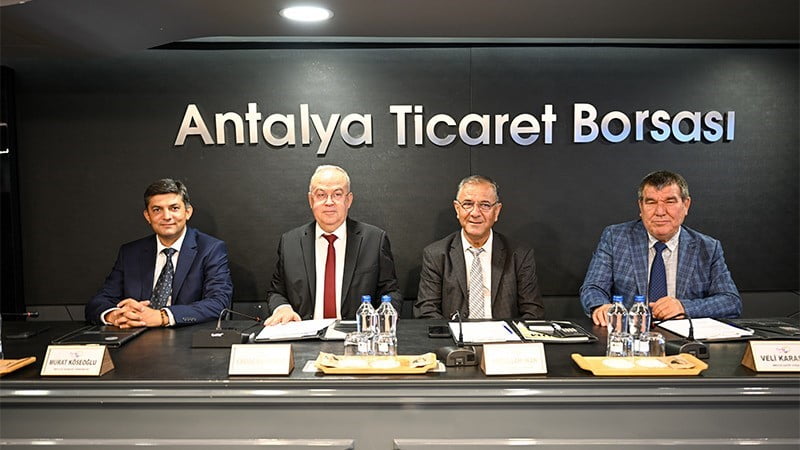 ANTALYA TİCARET BORSASI (ATB) AĞUSTOS AYI MECLİS TOPLANTISI, ATB MECLİS BAŞKANI ERDOĞAN EKİNCİ...