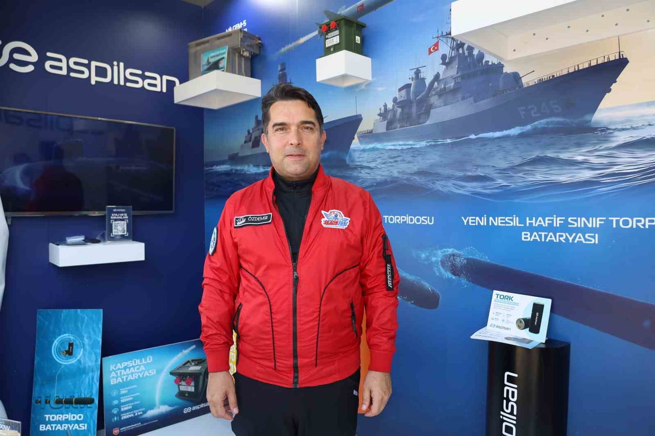 ASPİLSAN ENERJİ GENEL MÜDÜRÜ AHMET TURAN ÖZDEMİR