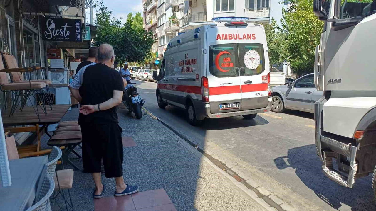 AYDIN'IN EFELER İLÇESİNDE BİR APARTMANIN BODRUM KATINDA KENDİNE ZARAR VERMEK İSTEYEN 27 YAŞINDAKİ...