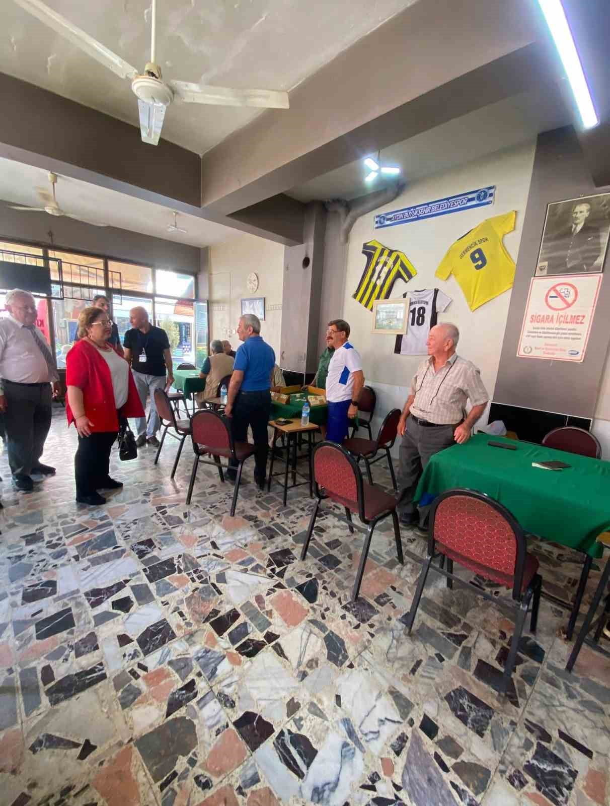 AYDIN'IN GERMENCİK İLÇESİNDE DUMANSIZ HAVA SAHASI UYGULAMALARI KAPSAMINDA KIRAATHANELERDE SİGARA...