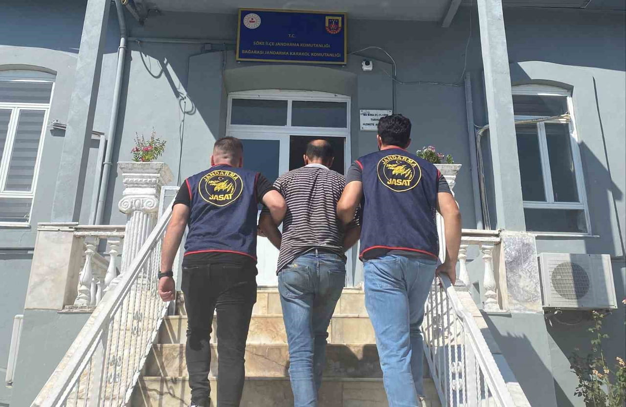 AYDIN'IN SÖKE İLÇESİNDE HAKKINDA HIRSIZLIK SUÇUNDAN 5 YIL 2 AY 15 GÜN KESİNLEŞMİŞ HAPİS CEZASI...