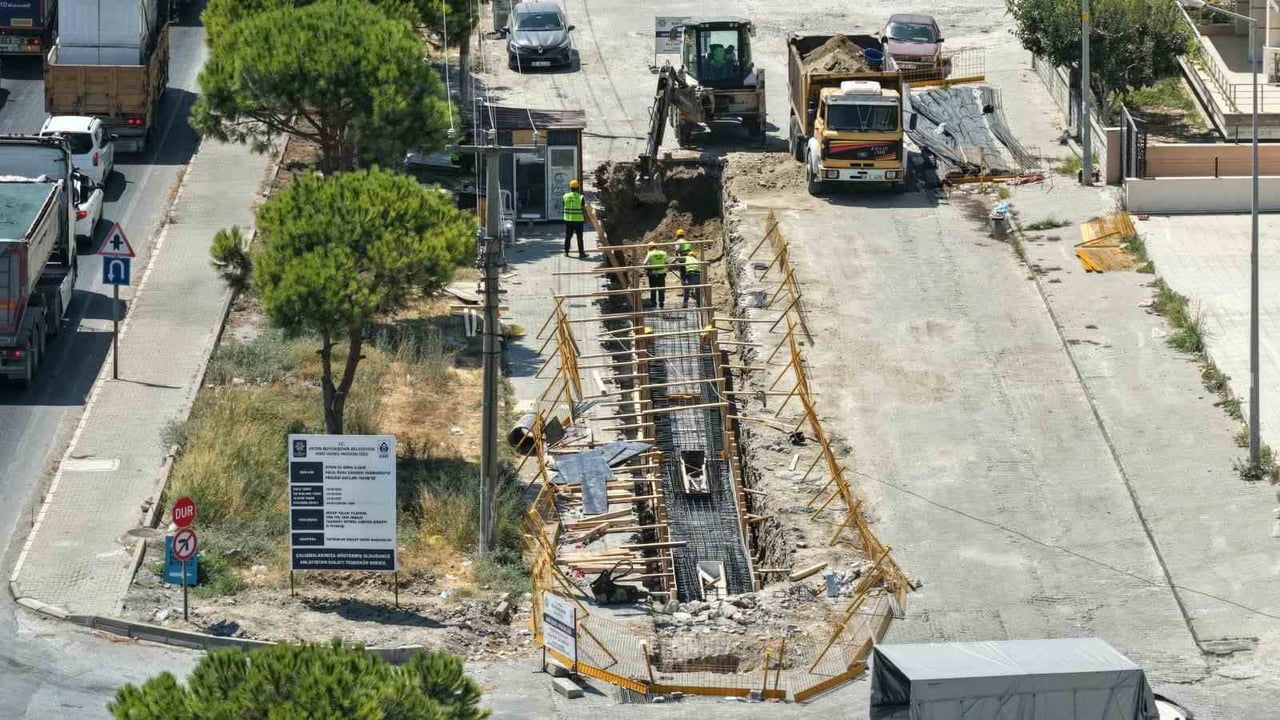 AYDIN BÜYÜKŞEHİR’DEN SÖKE’DE ALTYAPI YATIRIMI