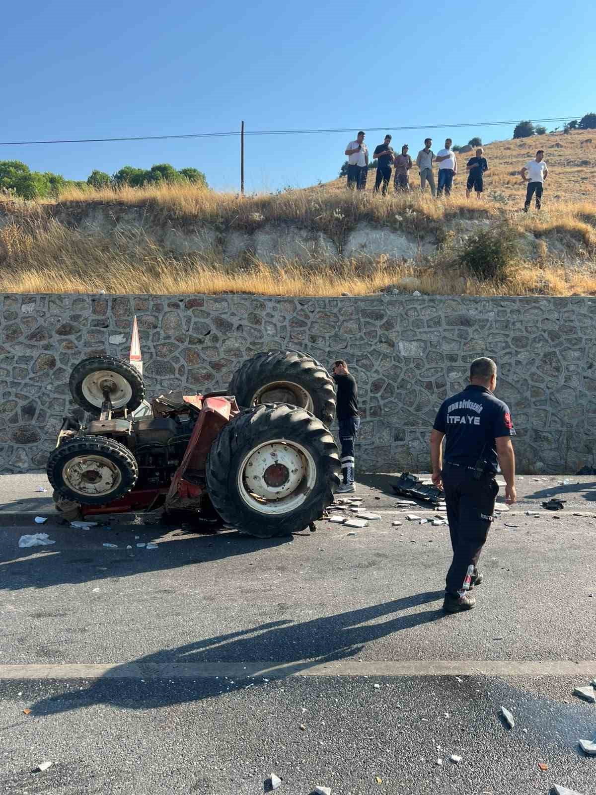 AYDIN’DA TRAFİK KAZASI: 1 ÖLÜ