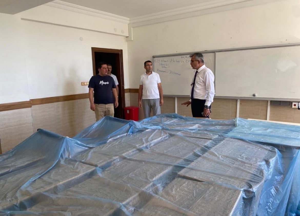 AYDIN’IN SÖKE İLÇESİNDE YENİ EĞİTİM-ÖĞRETİM YILI ÖNCESİNDE OKULLARIN FİZİKİ VE PEDAGOJİK...
