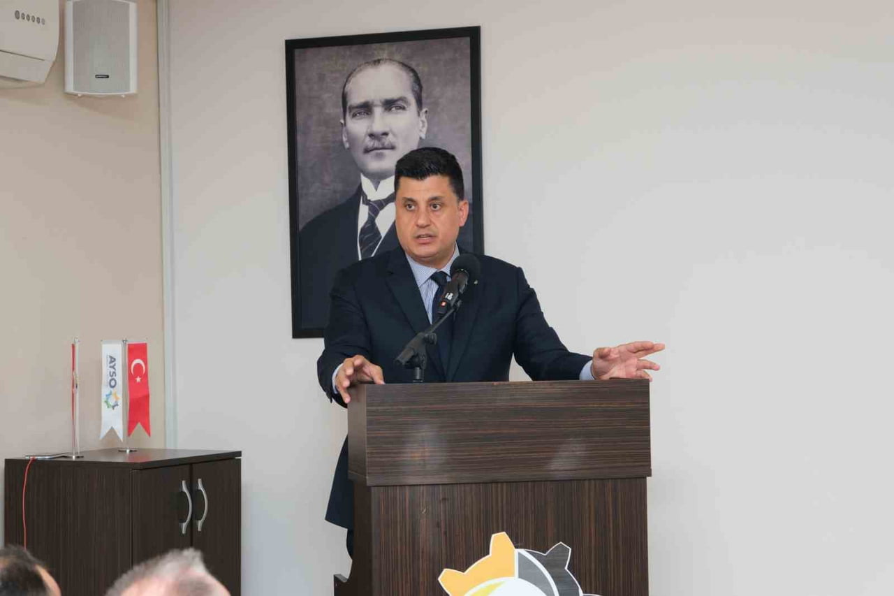 AYDIN SANAYİ ODASI (AYSO) YÖNETİM KURULU BAŞKANI GÖKHAN MARAŞ, ÜRETİMİ KORUYARAK TEKNOLOJİYLE...