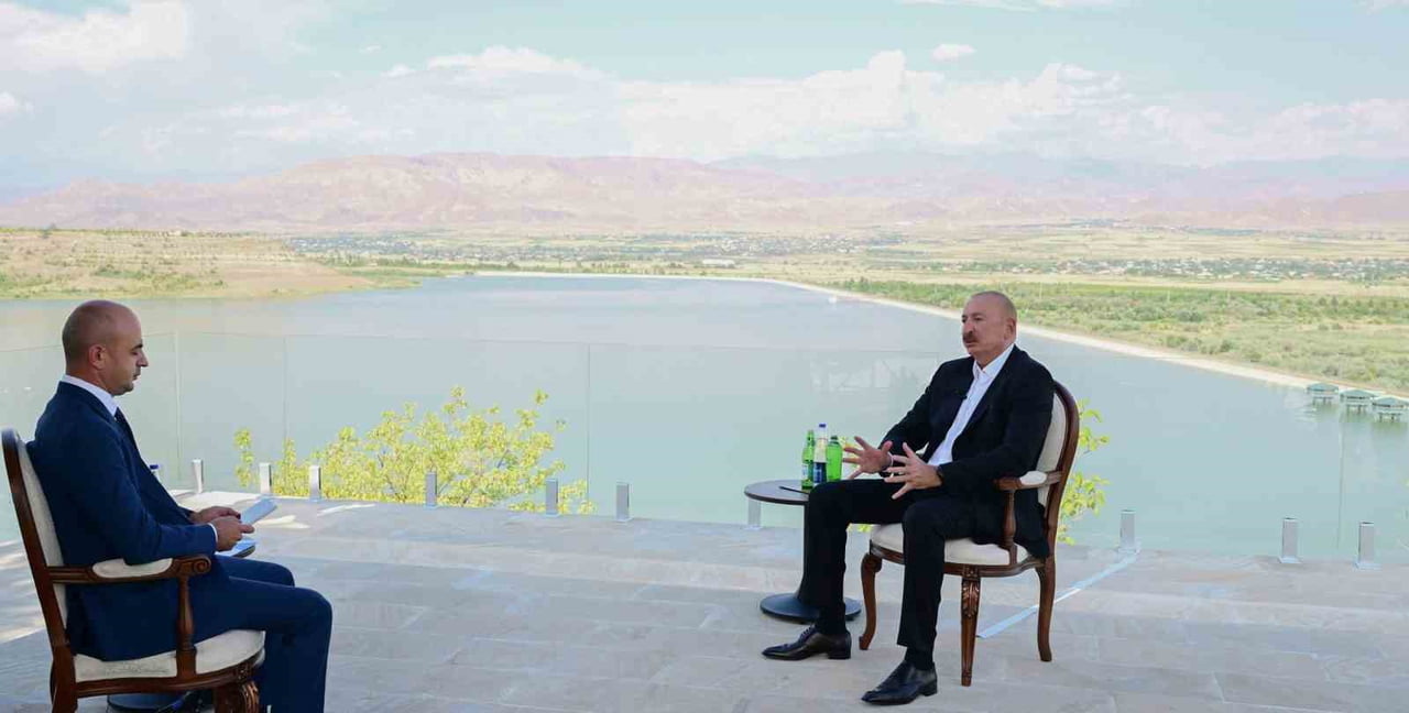 AZERBAYCAN CUMHURBAŞKANI ALİYEV: "NAHÇIVAN’A ERMENİSTAN TOPRAKLARI ÜZERİNDEN ELEKTRİK HATLARININ...