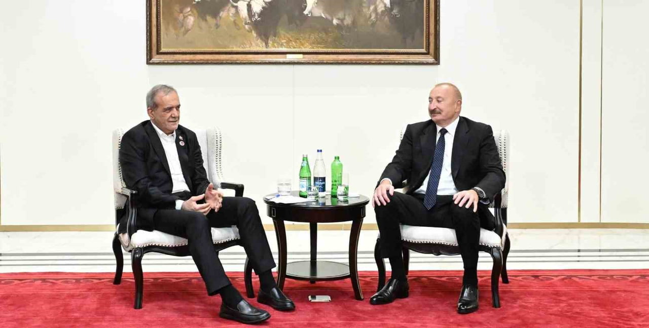 AZERBAYCAN CUMHURBAŞKANI İLHAM ALİYEV, ŞANGHAY İŞBİRLİĞİ ÖRGÜTÜ (ŞİÖ) TOPLANTISINA KATILMAK ÜZERE...