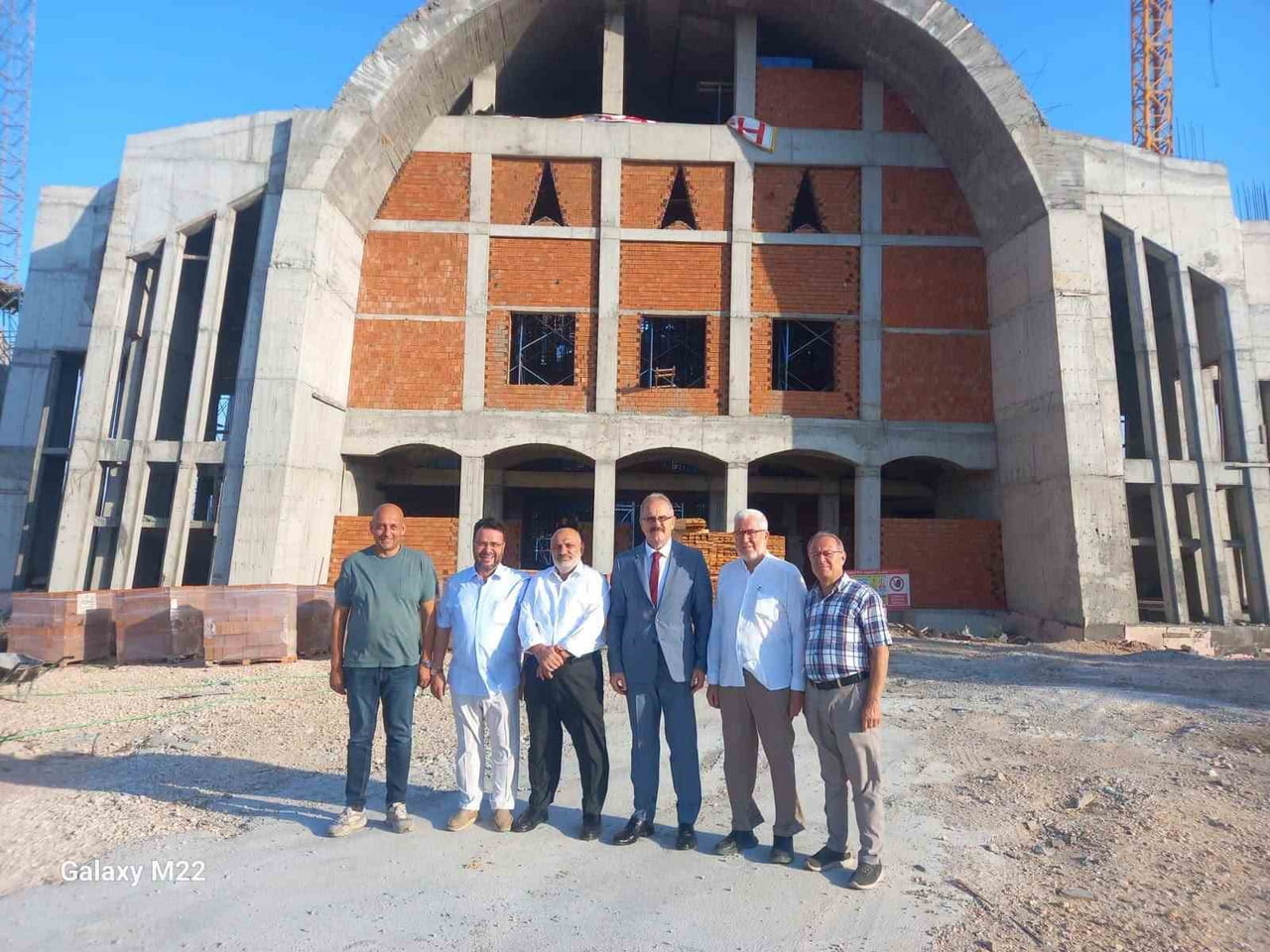 BANDIRMA’DA ÜNİVERSİTE CAMİİ PROJESİ YERİNDE İNCELENDİ