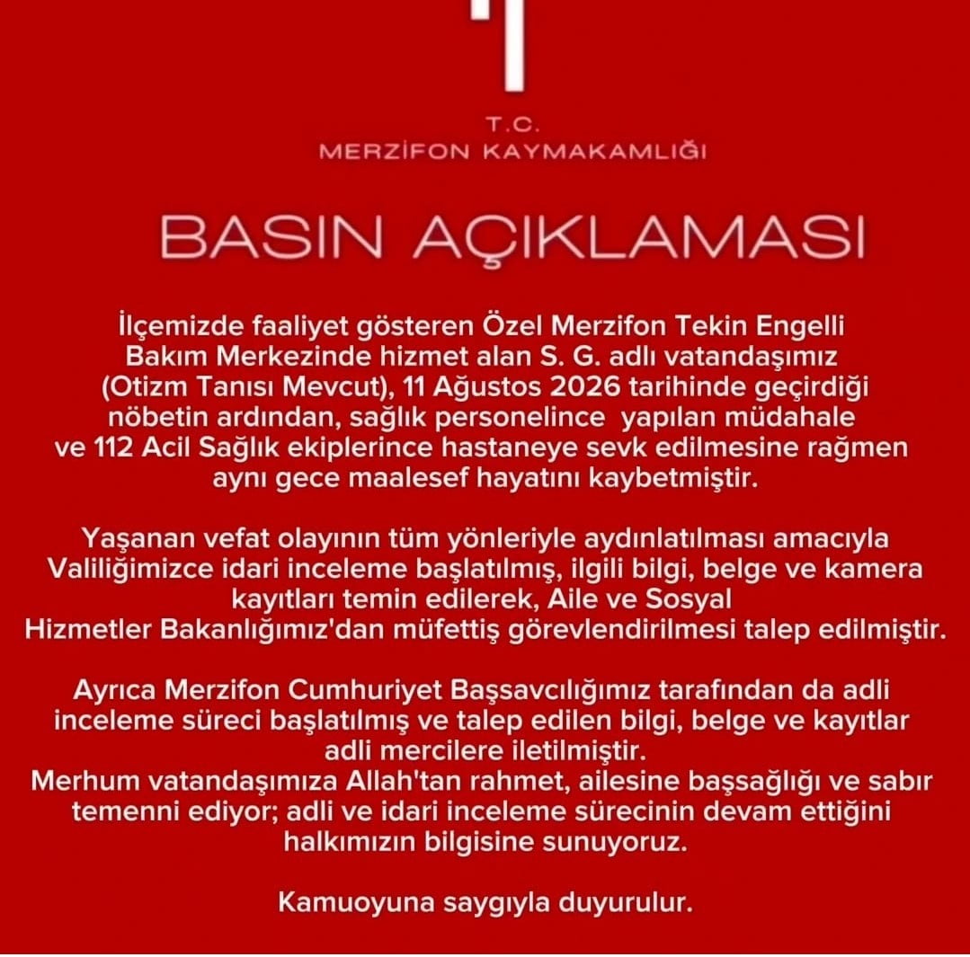 BASIN AÇIKLAMASI