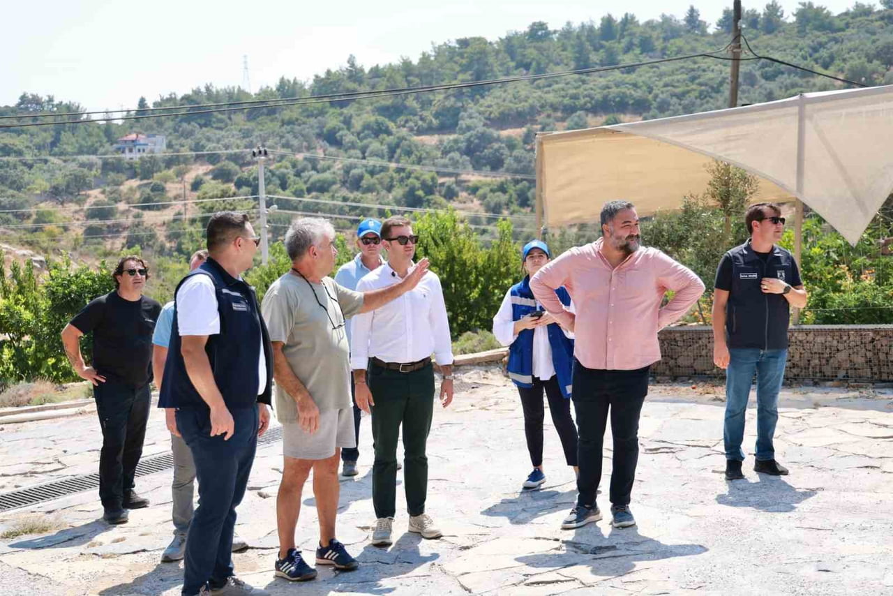 BAŞKAN MANDALİNCİ’DEN DEREKÖY VE DAĞBELEN’E SAHA ZİYARETİ