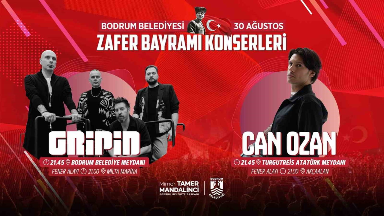 BAYRAM COŞKUSU "GRİPİN" VE "CAN OZAN"LA YAŞANACAK