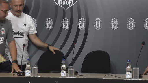 Beşiktaş Teknik Direktörü Vincenzo Italiano, Kauno Zalgiris'in Şampiyonlar Ligi elemelerinden...